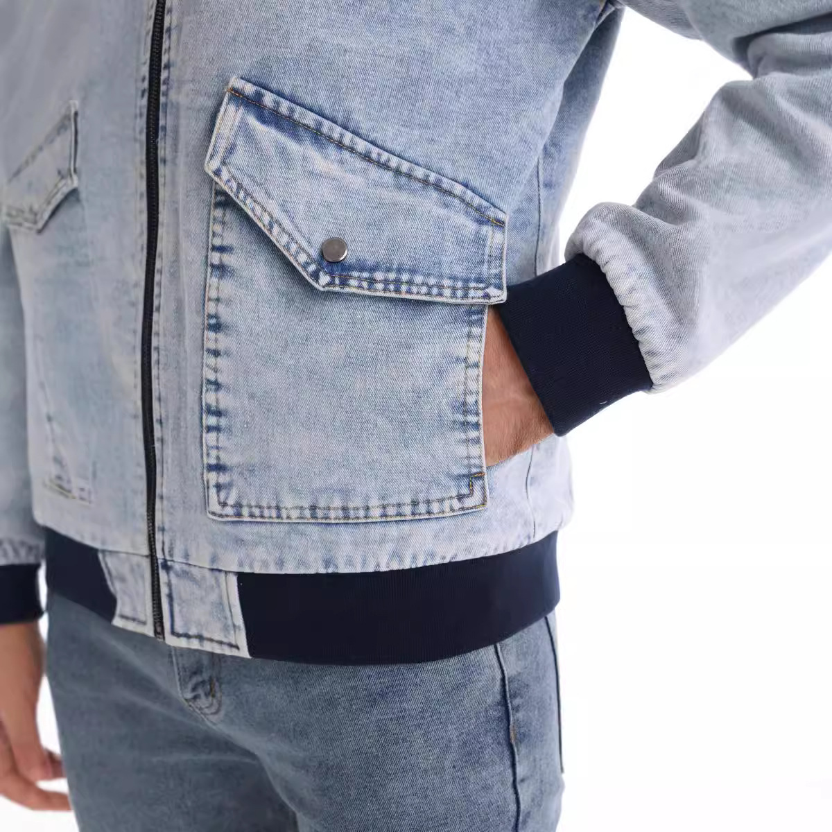 Jackson Denim Sherpa Jacket