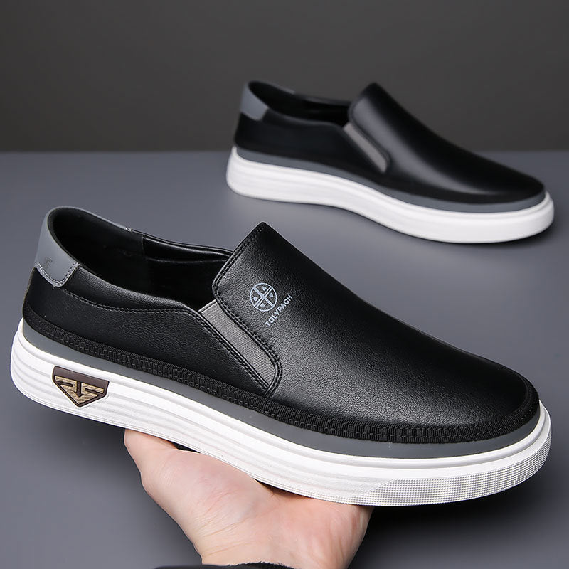 TOLYPACH BareStep Leather Sneakers