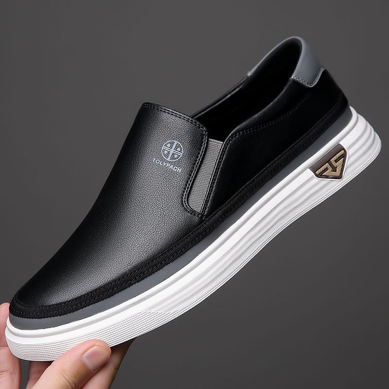 TOLYPACH BareStep Leather Sneakers
