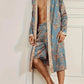 Satin Crest Lounge Robe