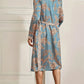 Satin Crest Lounge Robe