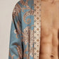 Satin Crest Lounge Robe