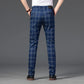 Ascot Plaid Stretch Trousers