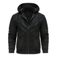 Washington Leather Hooded Jacket