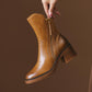 Vittoria Leather Ankle Boots