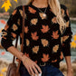 Autumna Maple Knit Pullover