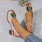LuxeGloss Croco Buckle Sandals