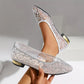 SheerLuxe Embroidered Flats