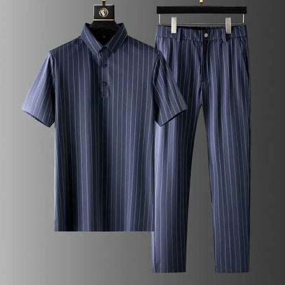 Belluno Pinstripe Suit Set