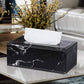 Artisan Marble Tissue Box Holder